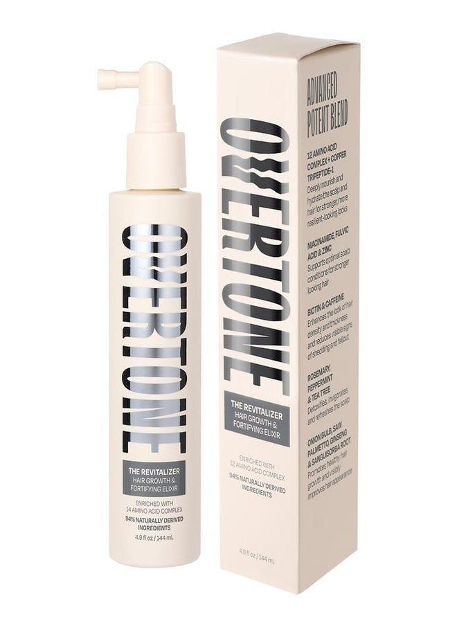 OVERTONE The Revitalizer by Overtone- Hair Growth and Fortifying Elixer, 14 Amino Acid Complex, Naturally Derived, 144 mL - Image 5